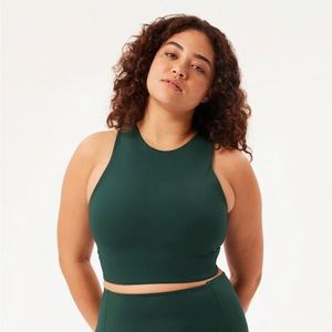 GIRLFRIEND COLLECTIVE Dylan Sports Bra in Moss NWT